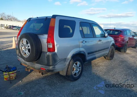 2002 Honda Cr-V Ex из США, поврежденный, VIN JHLRD78842C061404